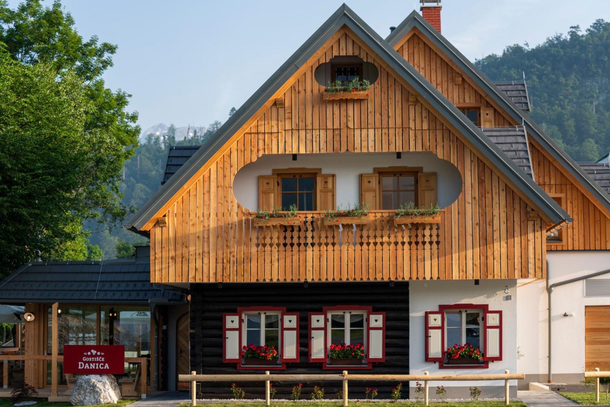Guesthouse & Camping Danica Bohinj Eksteriør bilde